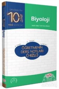 10. Sınıf Biyoloji Öğretmenin Ders Notları (Hızlı)