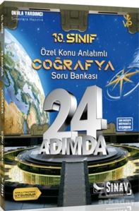 10. Sınıf Coğrafya 24 Adımda Özel Konu Anlatımlı Soru Bankası