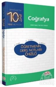 10. Sınıf Coğrafya Öğretmenin Ders Notları (Hızlı)