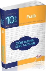 10. Sınıf Fizik Öğretmenin Ders Notları