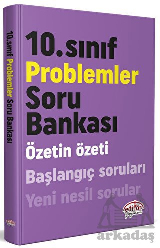 10. Sınıf Problemler Soru Bankası - Thumbnail