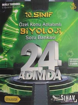 10.Sınıf 24 Adımda Biyoloji Soru Bankası