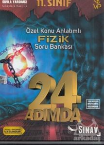 11. Sınıf 24 Adımda Özel Konu Anlatımlı Fizik Soru Bankası