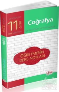 11. Sınıf Coğrafya Öğretmenin Ders Notları