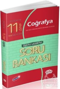 11. Sınıf Coğrafya Özetli Lezzetli Soru Bankası