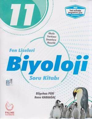 11. Sınıf Fen Liseleri Biyoloji Soru Kitabı YENİ