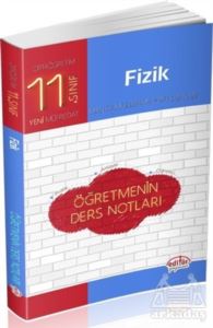 11. Sınıf Fizik Öğretmenin Ders Notları