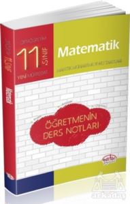 11. Sınıf Matematik Öğretmenin Ders Notları