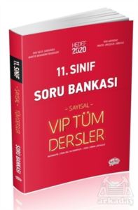 11. Sınıf Sayısal VIP Tüm Dersler Soru Bankası 2020