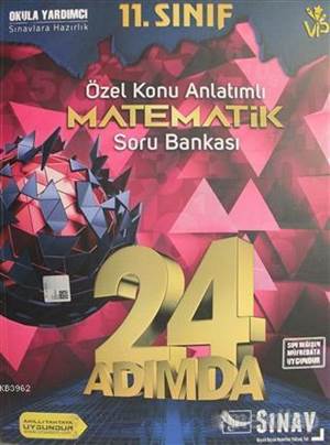 11.Sınıf 24 Adımda Matematik Soru Bankası