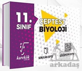 11.Sınıf Cep Test Biyoloji