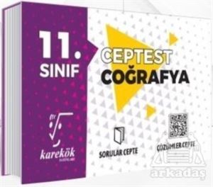 11.Sınıf Coğrafya Cep Test