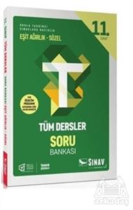 11.Sınıf Tüm Dersler Soru Bankası Eşit-Ağırlık/Sözel