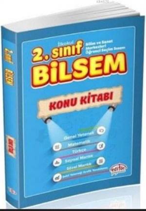 2. Sınıf Bilsem Konu Kitabı