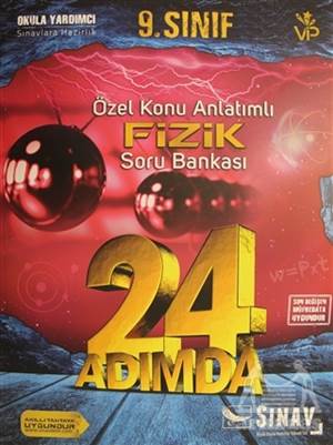 2019 24 Adımda 9. Sınıf Özel Konu Anlatımlı Fizik Soru Bankası