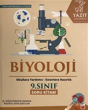 2019 9. Sınıf Biyoloji Soru Kitabı; Okullara Yardımcı - Sınavlara Hazırlık