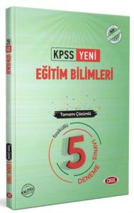 2022 KPSS Eğitim Bilimleri Tamamı Çözümlü 5 Deneme Sınavı