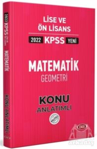 2022 KPSS Lise Ve Ön Lisans Matematik Geometri Konu Anlatımlı