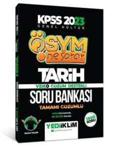 2023 KPSS Genel Kültür Ösym Ne Sorar Tarih Tamamı Çözümlü Soru Bankası