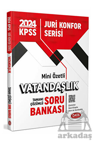 2024 KPSS Jüri Konfor Serisi Vatandaşlık Soru Bankası