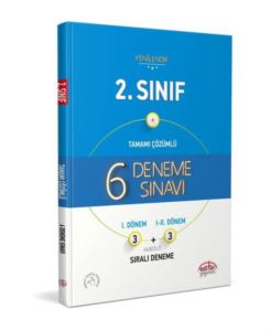 2.Sınıf Tamamı Çözümlü 6 Deneme Sınavı