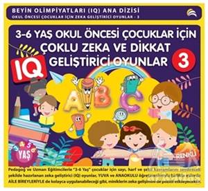 3-6 Yaş Okul Öncesi Çocuklar İçin Çoklu Zeka Ve Dikkat Geliştirici Oyunlar 3