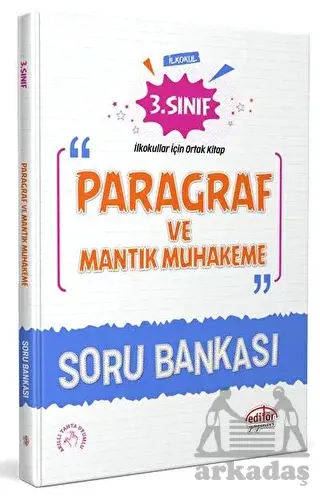 3. Sınıf Paragraf Ve Mantık Muhakeme Soru Bankası Editör Yayınevi