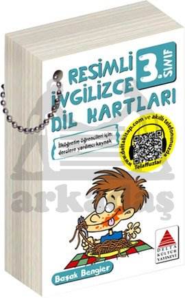 3. Sınıf Resimli İngilizce Dil Kartları