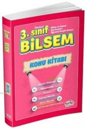 3.Sınıf Bilsem Konu Kitabı