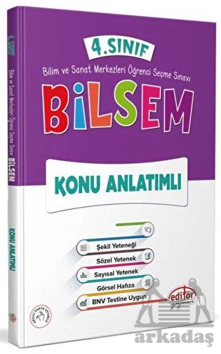 4. Sınıf Bilsem Konu Anlatımlı - Editör Yayınevi