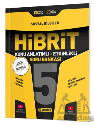 5. Sınıf Hibrit Sosyal Bilgiler Soru Bankası - Thumbnail