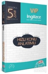 5. Sınıf VIP İngilizce Hızlı Konu Anlatımlı