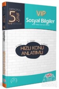 5. Sınıf VIP Sosyal Bilgiler Hızlı Konu Anlatımlı