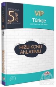 5. Sınıf VIP Türkçe Hızlı Konu Anlatımlı