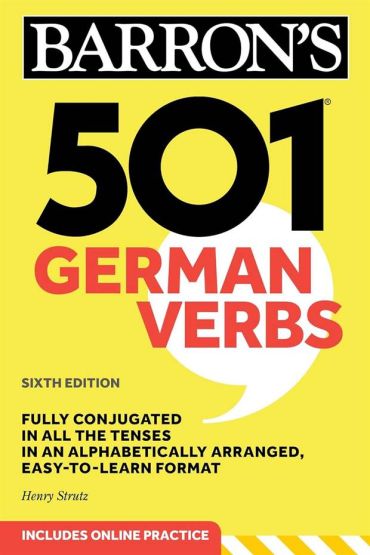 501 German Verbs - Barron's 501 Verbs - Thumbnail
