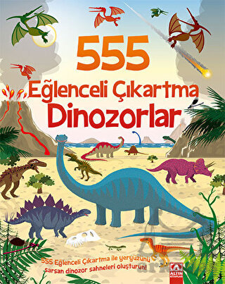 555 Eğlenceli Çıkartma Dinozorlar