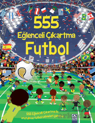 555 Eğlenceli Çıkartma Futbol