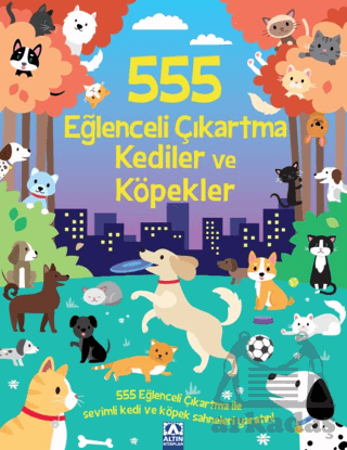 555 Eğlenceli Çıkartma Kediler Ve Köpekler