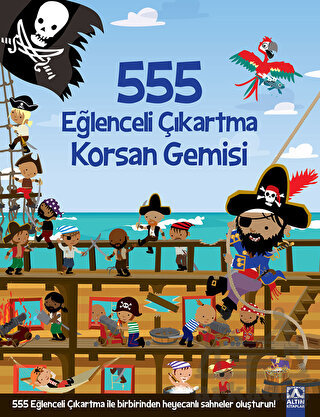 555 Eğlenceli Çıkartma Korsan Gemisi