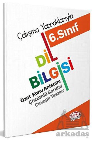 6. Sınıf Dil Bilgisi Editör Yayınevi