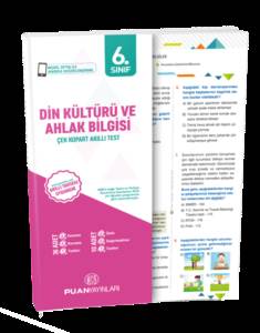 6. Sınıf Din Kültürü Ve Ahlak Bilgisi Çek Kopart Akıllı Test