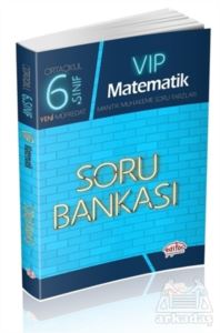 6. Sınıf VIP Matematik Soru Bankası