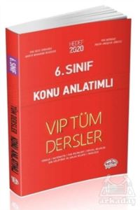 6. Sınıf VIP Tüm Dersler Konu Anlatımlı