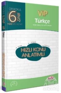 6. Sınıf VIP Türkçe Hızlı Konu Anlatımlı