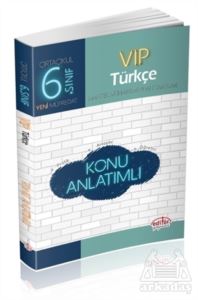 6. Sınıf VIP Türkçe Konu Anlatımlı Müfredat