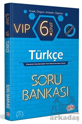 6. Sınıf VIP Türkçe Soru Bankası