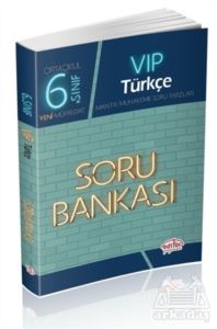 6. Sınıf VIP Türkçe Soru Bankası