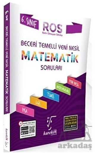 6.Sınıf Yeni Nesil Beceri Temelli Matematik Soruları (Ros)