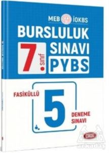 7. Sınıf Bursluluk PYBS Sınavı Fasiküllü 5 Deneme Sınavı