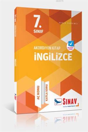 7. Sınıf İngilizce Konu Anlatımlı Soru Bankası; Akordiyon Serisi